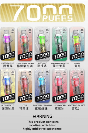 HEBAT喜貝五代拋棄式7000口可充電 / 喜貝神舟喜貝BOOM上市